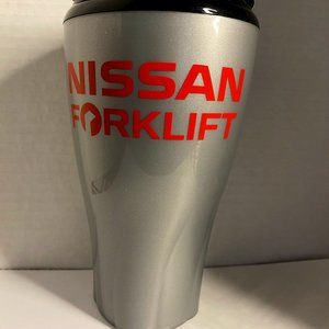 Nissan Forklift Travel Cup Plastic with Lid Collectable